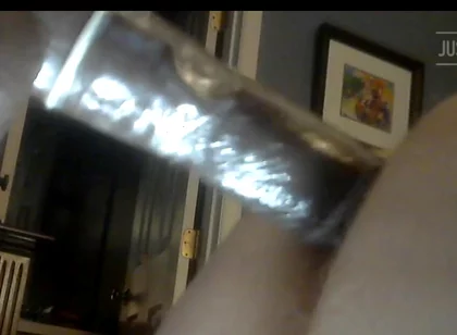 My Ass Gets Fucked by Thrusting Dildo