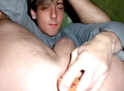 Night Fucking in the Ass Hole with Cumshot
