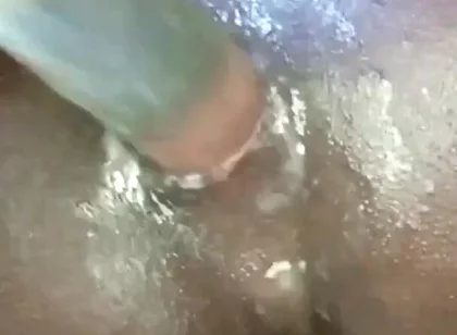 Fearless Bubble Butt Blast with a Silicone Dick