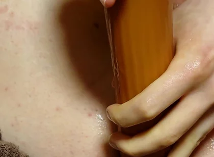 Femboy Likes to Stretch Their Hole When Home Alone