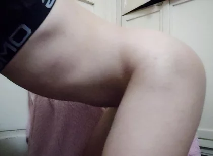 Sexy Ass Playful Twink Boy Dance in Hot Thong