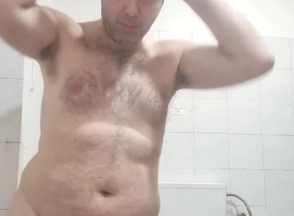 I Am All Naked in the Bathroom