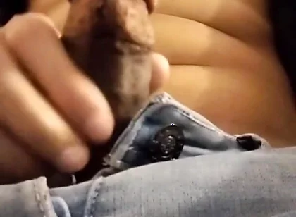 Cute Guy Jerks His Big Cock off
