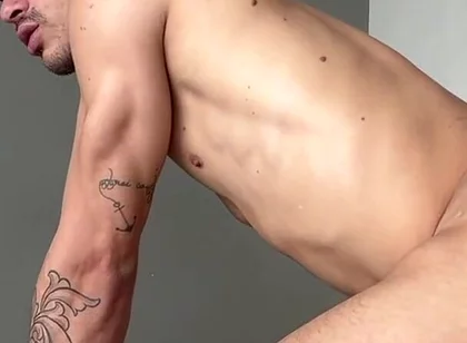 Big Dick Fucks Muscle Ass Bareback Anal Latino Tatted Stud