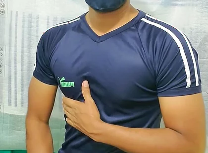 Gay Muscular Indian Masturbates