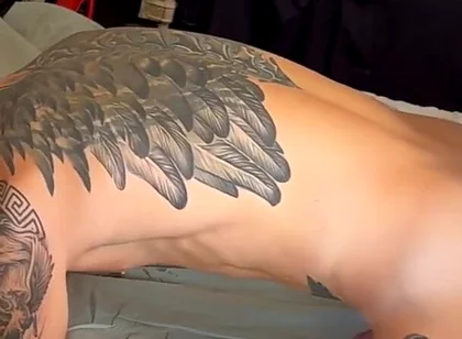 I Cum Incredibly Hard From My Friend's Huge Cock in My Ass - a Powerful Cumshot