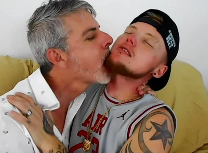 Hot Gay Kissing with Jc & Richard
