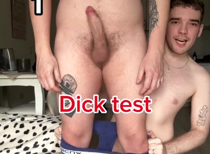 How Many Times Can He Bounce His Dick Without Hands?