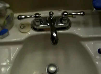 POV Cock Stroking in the Bathroom