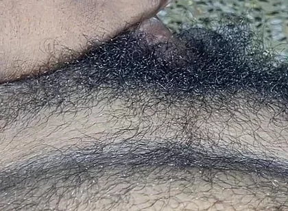 Indian Desi Big Boy Outdoor Masterbate with Kissing