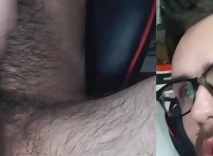 20 Centimeter Penis Pumping a Lot of Milk, with My Face!!