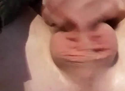 Jerking off From Above