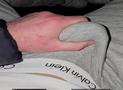 German Stepdaddy After Gym Workout Horny in Grey Ck Jerks to Massive Cumshot - Phantomgentx