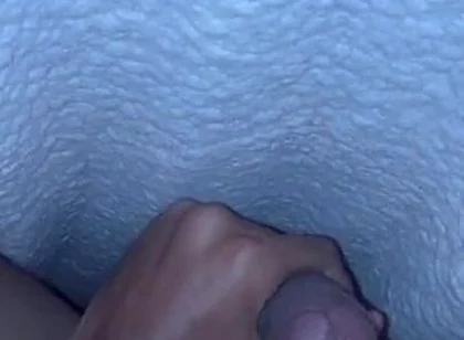 Watch How I Masturbate My Big Cock Under the Quilt Until I Get a Juicy Cumshot