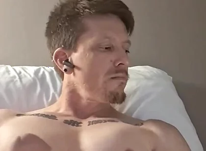 Muscular Guy Jerks off Solo with Massive Cumshot