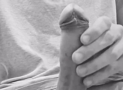 Young Student Touches His Huge Cock in the College Bathroom