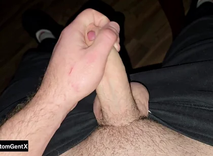 Dominant Phantomgentx’s Hot Cock Gets Slowly Hard and Primed to Burst
