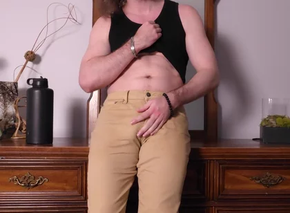 Albino Adonis Humiliates Small Penis Loser POV