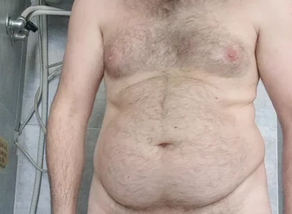 All Naked in Pubblic Bathroom