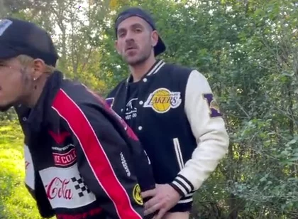 Latino boys fucking in the forest