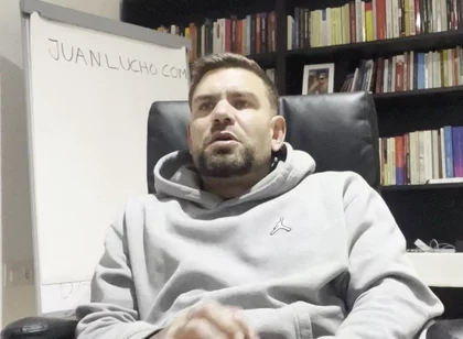 Young Man Masturbates in His Office