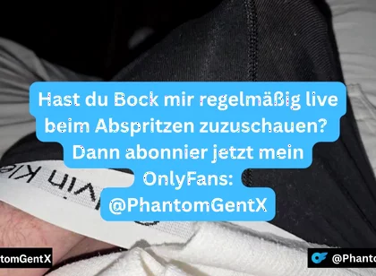 German Rubs His Hard Bulge After Work - Phantomgentx