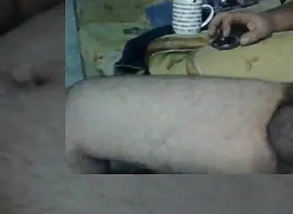 Daddy Bear Masturbates with a Cigarette in His Mouth and Cums