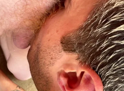 Step Bro Taking Eight Inch White Monster Alpha Cock