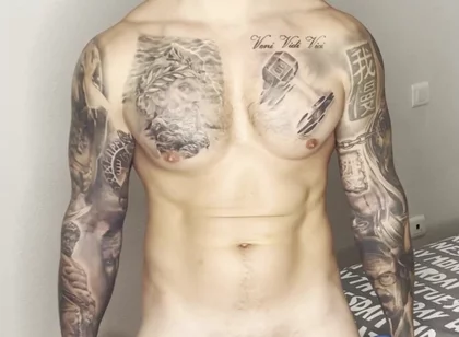 My Big Cock Cums in a Workout