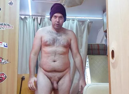 All Naked in Camper