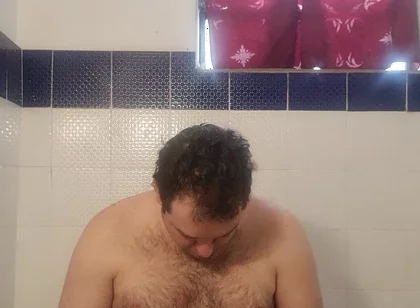 All Naked in Pubblic Bathroom