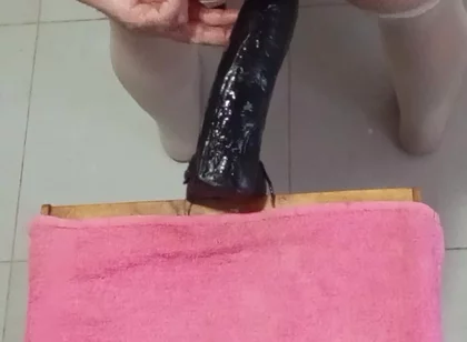 This Is Really a Delight, I Use It in My Ass and Let It All Go in.