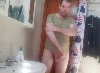 All Naked in My Bathroom