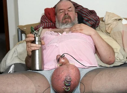 I Inflate My Sack, the Size of a Football!