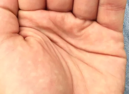 Hands Close up, Palms Close up, Cumshot on Both Hands