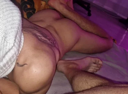 Two Powerful Cocks Are Stuck Together in Squirting Cum Ejaculations