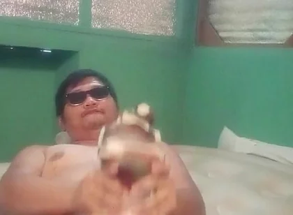 Quick Fucking My Doll on My Airbed Inside My Room