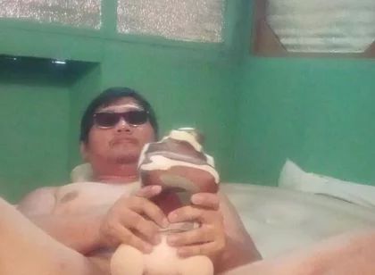 Quick Fucking My Doll on My Airbed Inside My Room