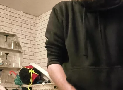 Wanking My Big Hard Dick and Smoking 2 Cigs