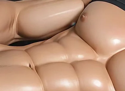 This Athletic Blonde Guy Jerking off in Lingerie Will Drive You Wild