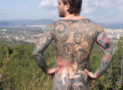 Cumshot in the Forest