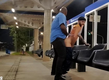Bus Driver Picking up Passenger at Stop Video 2