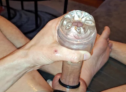 My POV #188 Fleshlight Fuck, Anal Vibrator & Cockring