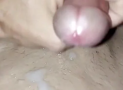Huge Thick Cumshot with Pre and Post Cum Slo Mo