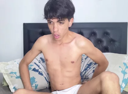 Isak Just Showing off His Thick Cock and Exploding with Pleasure