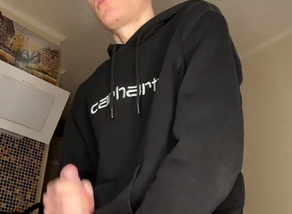Hot Young Guy’s Cum Play