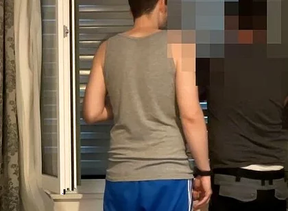 Straight Blind Fitter Was Seduced and Gets a BJ & Fucks a Man for the First Time