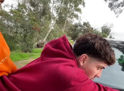Fucking A Gay Latin Thug Bareback Public Fucking Caught