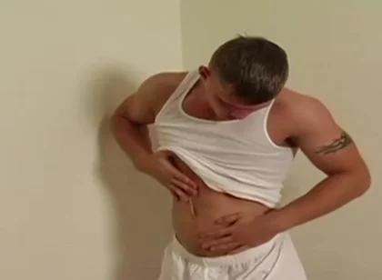 Stroking His Way To Satisfaction
