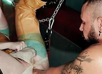 Thiago Boss Shoves His Arm Inside Sloppy Hole